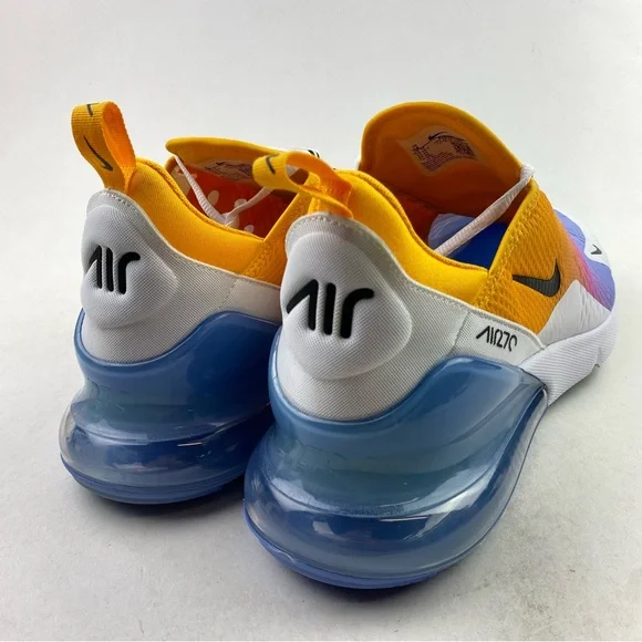 Nike Air Max 270 Summer Gradient Mens 15 University Gold AH8050